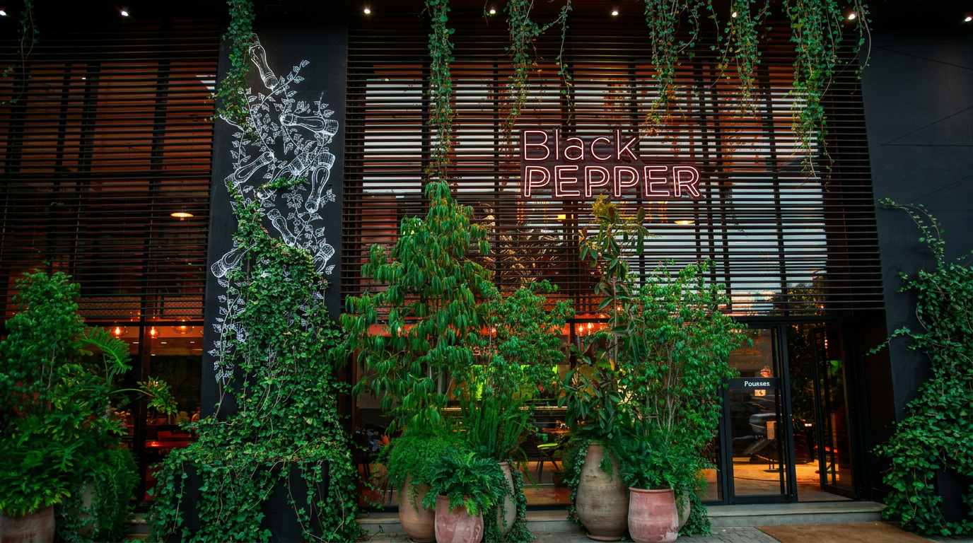 Façade Black Pepper Meknès